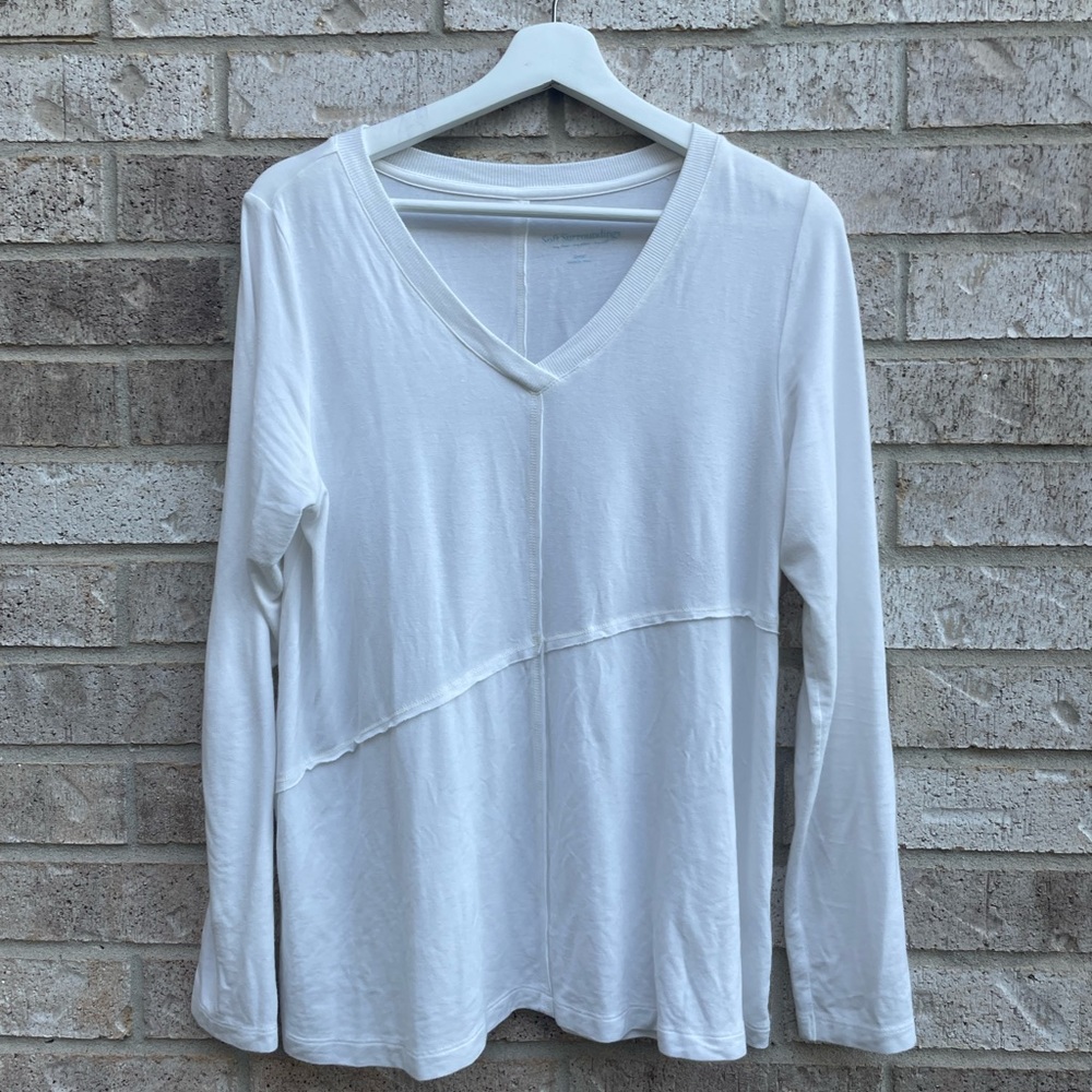 White Soft Surroundings Long Sleeve